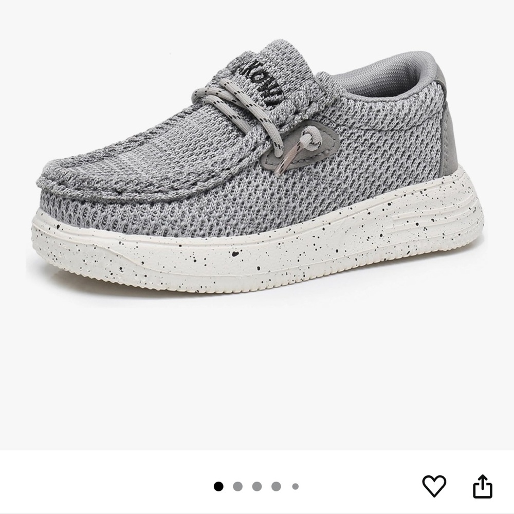 Kids Gray Casual Shoes